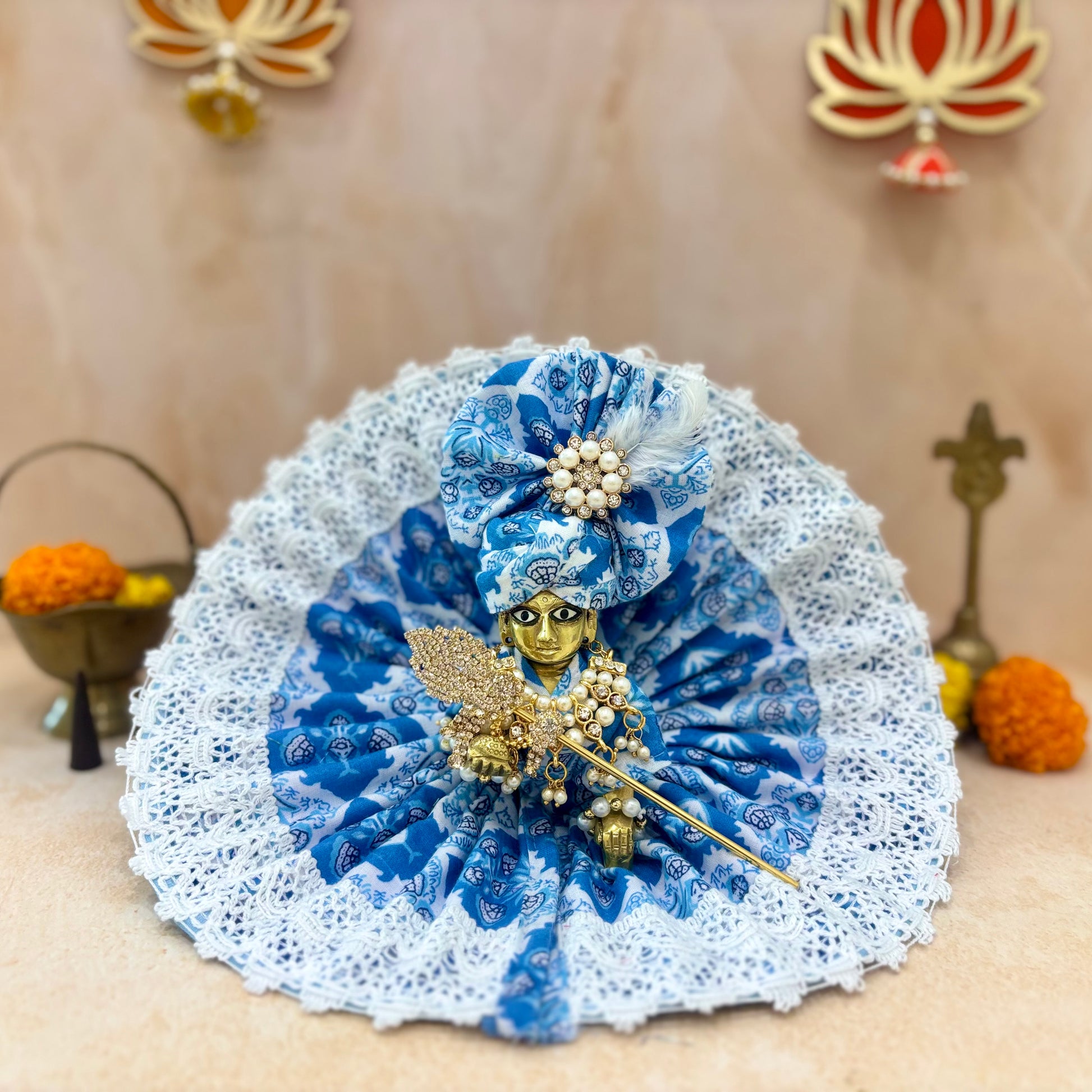 Kanha Aanand Laddu Gopal Dress (Pack of 2)