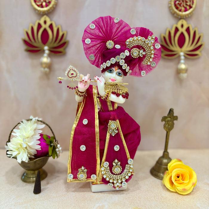 Ruby Ambika Dhoti Set
