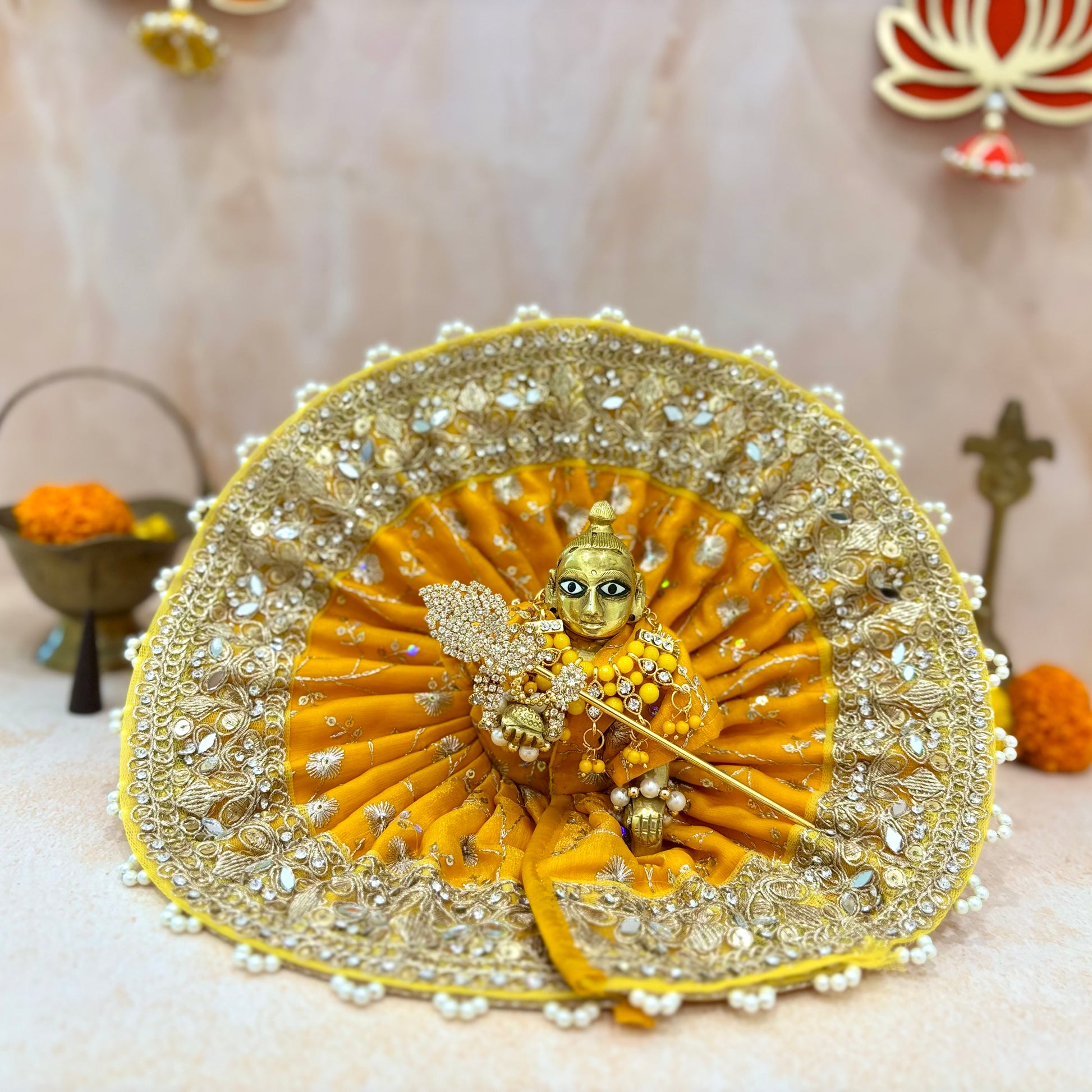 Gopal Peet Laddu Gopal Dress (Pack of 2)