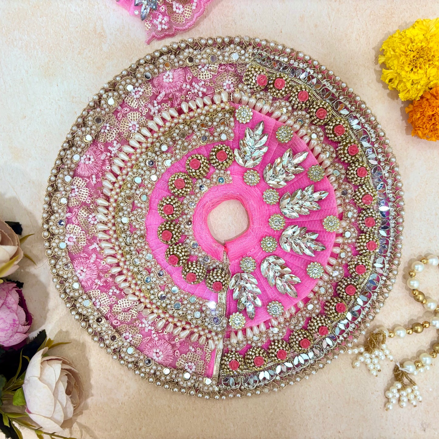 Prem Mukut Laddu Gopal Dress (Pack of 2)