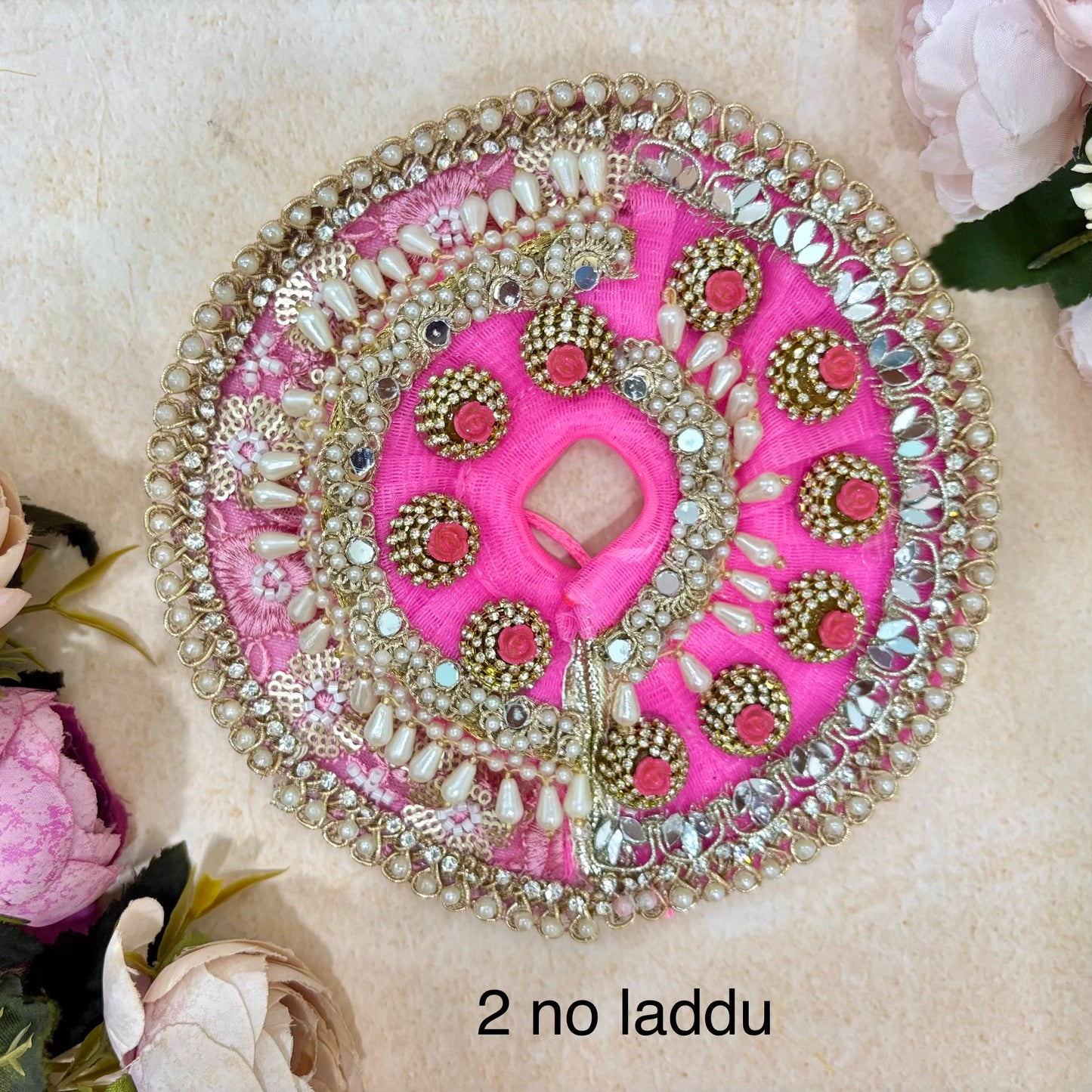 Prem Mukut Laddu Gopal Dress (Pack of 2)