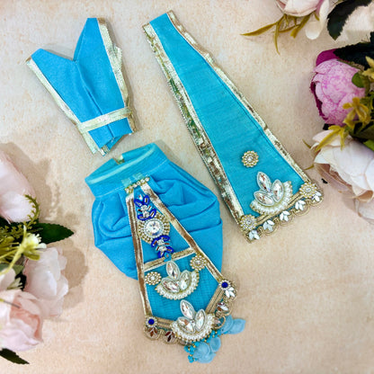 Neel Mukut Radhe Krishna Dress