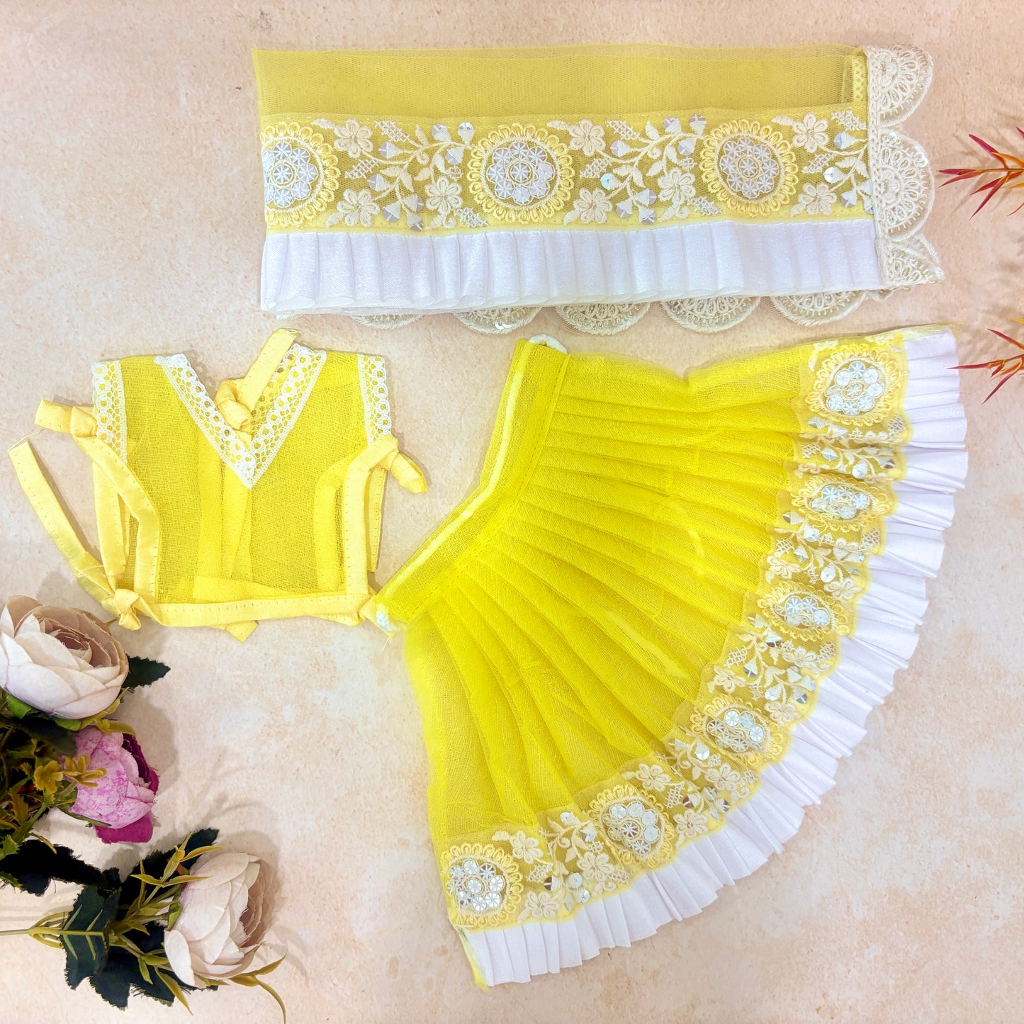 Kanak Sakhi Radhe Krishna Dress