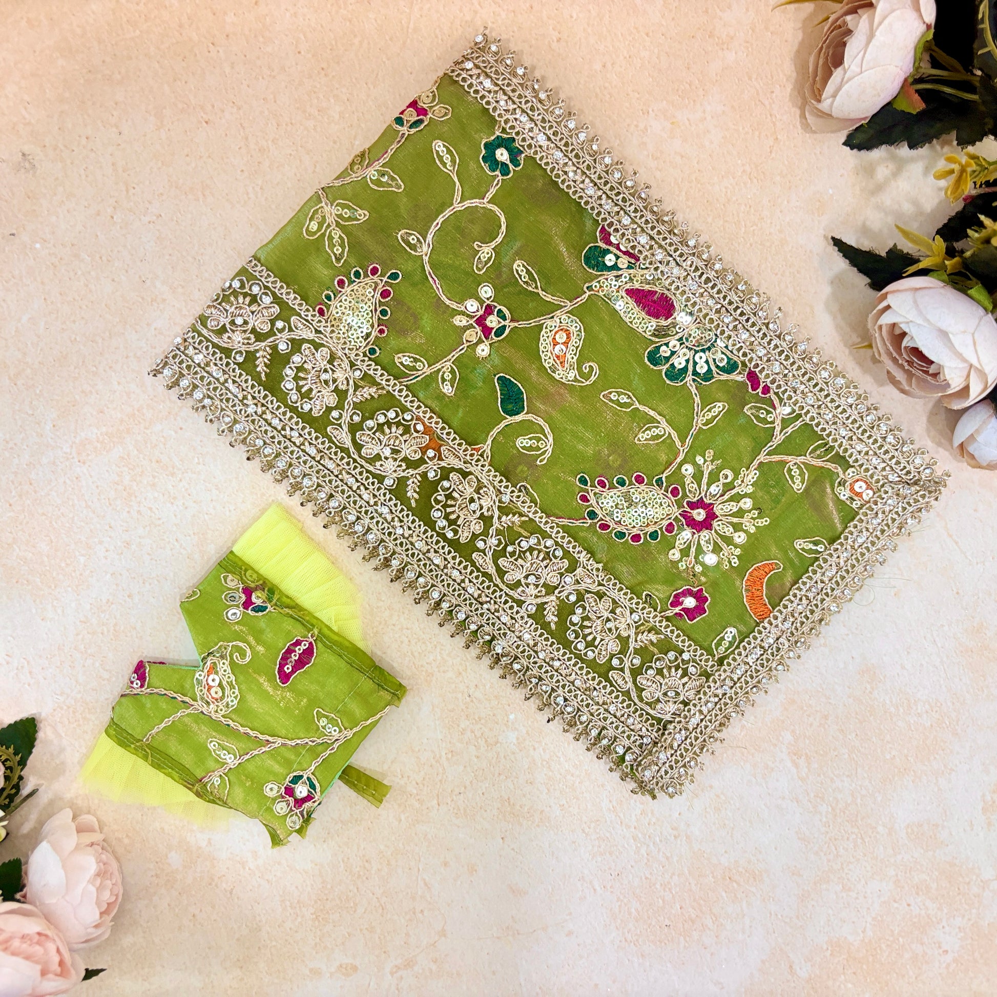 Hari Komall Mata Rani Dress