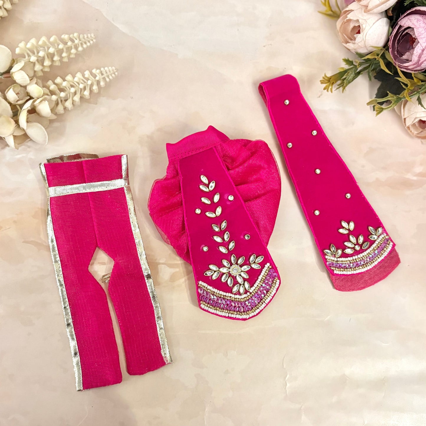 Raspriya Radha Krishna Velvet Dress Set