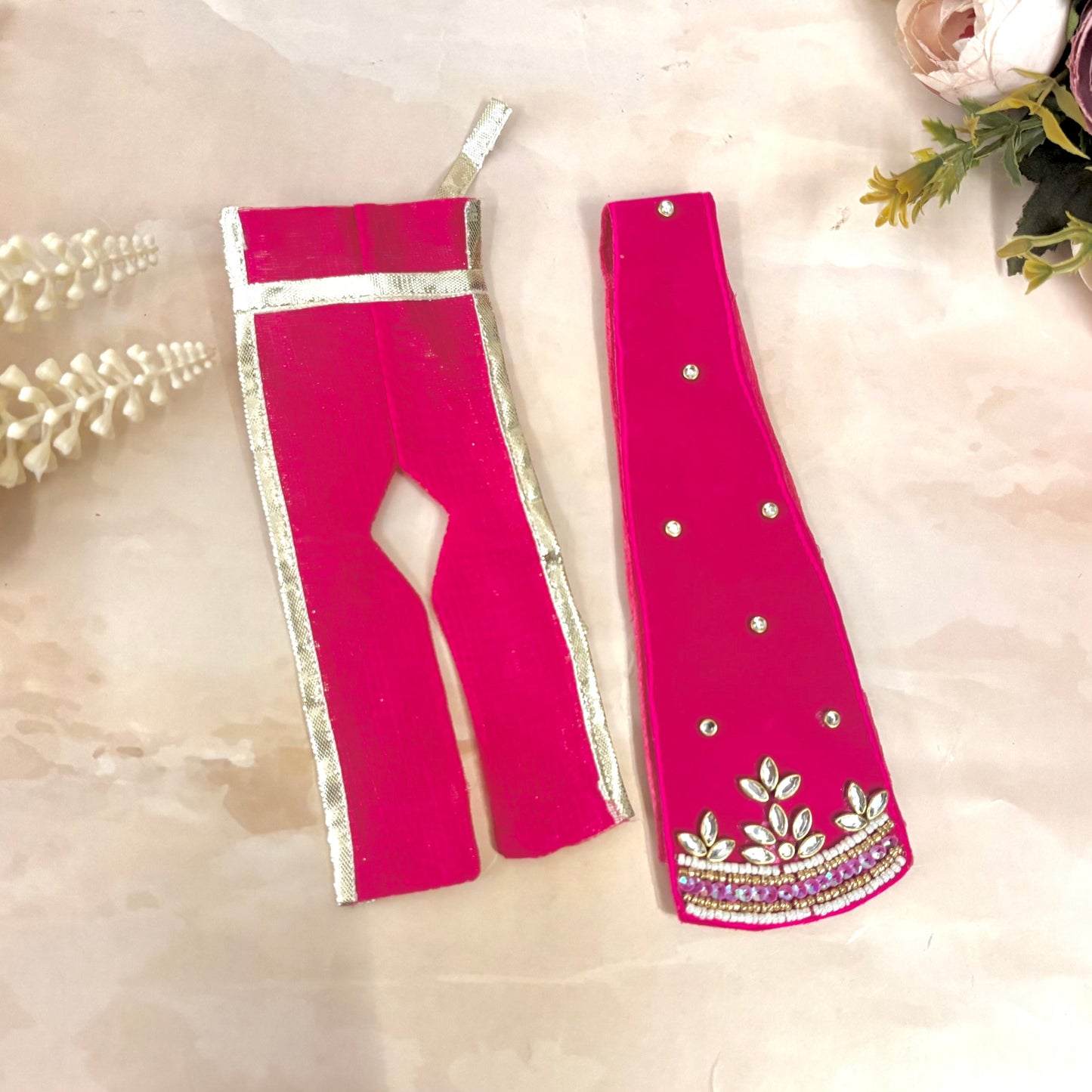 Raspriya Radha Krishna Velvet Dress Set