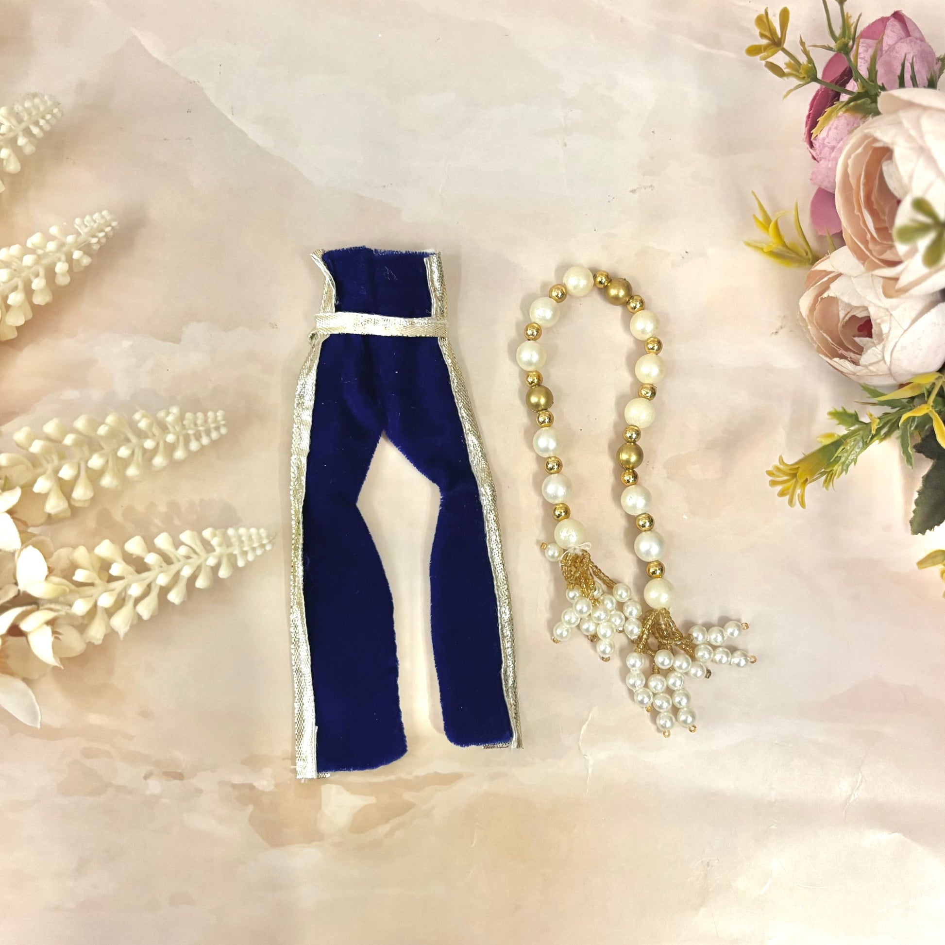 Ratnadarshika Velvet Laddu Gopal Dress