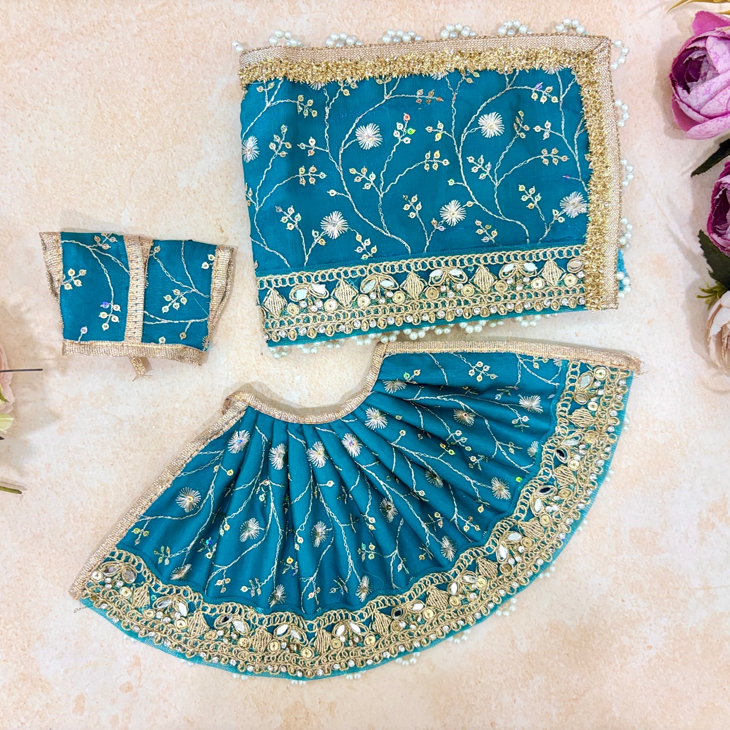 Gopeshwar Radhe Krishna Dress