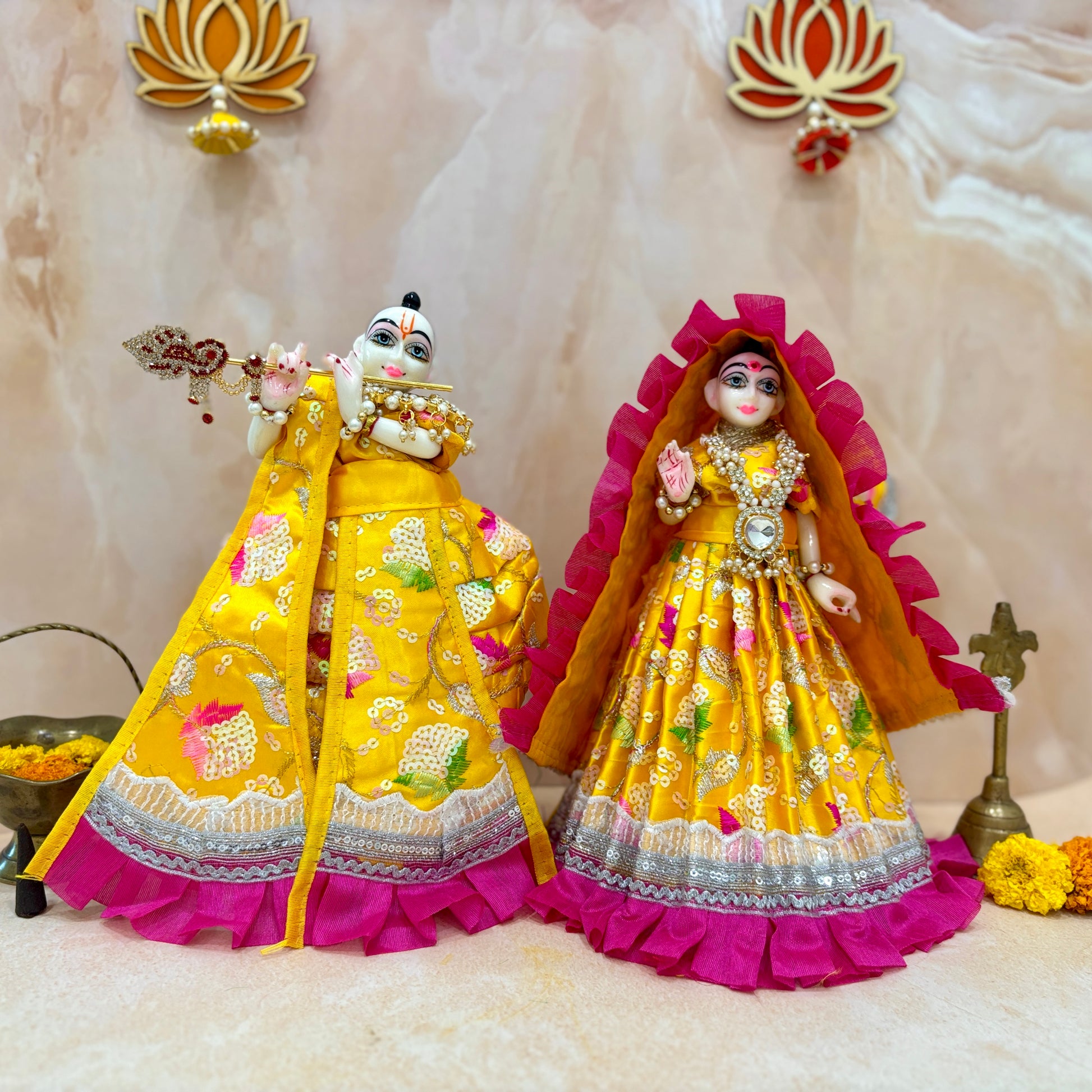 Suryavallabh Radhe Krishna Dress