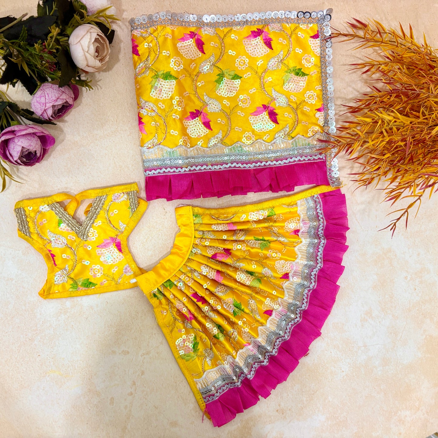 Suryavallabh Radhe Krishna Dress