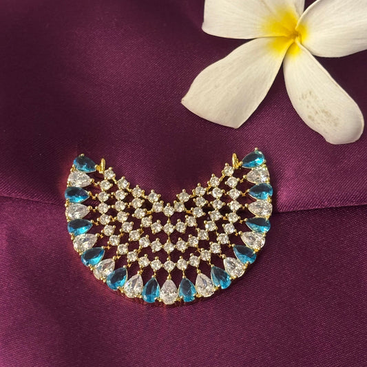 Jalnidhi Blue Diamond Necklace