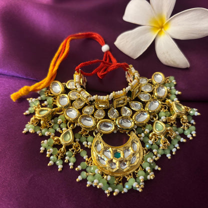 Kanakratna Kundan Necklace