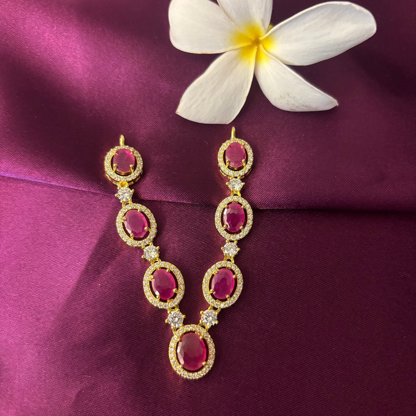 Rajmanikya Ruby Necklace