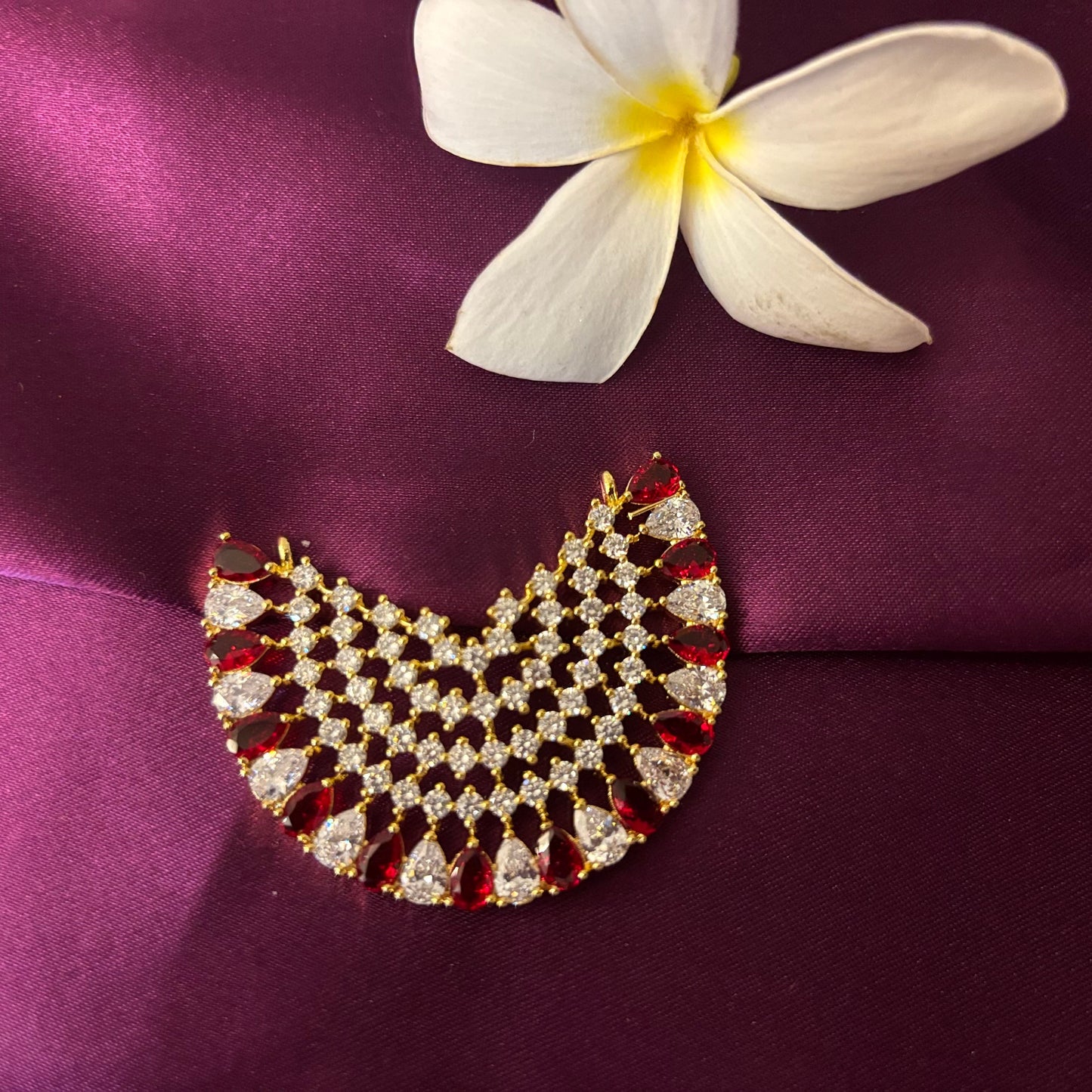 Rudraratna Red Diamond Necklace