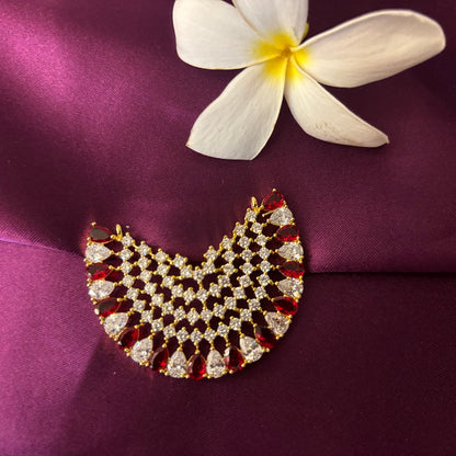 Rudraratna Red Diamond Necklace