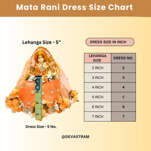 Pavitra Shakti Mata Rani Dress
