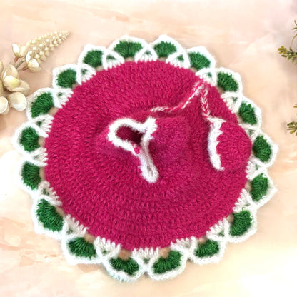 Ruby Vasant Woollen Laddu Gopal Dress