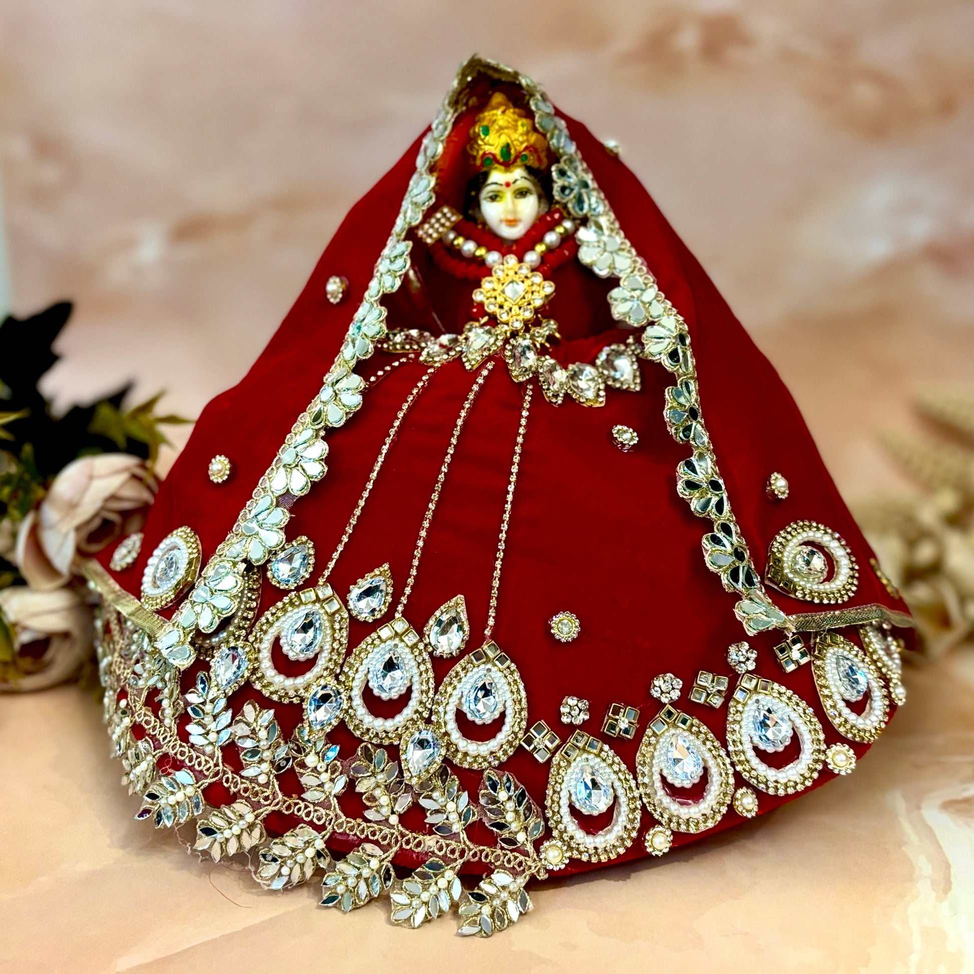 Rajwadi Ruby Mata Rani Dress