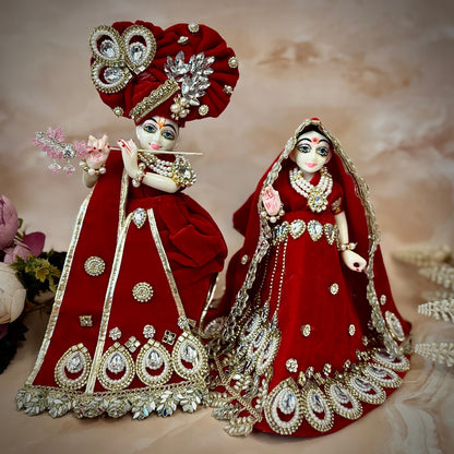Rajwadi Ruby Radha Krishna Dress