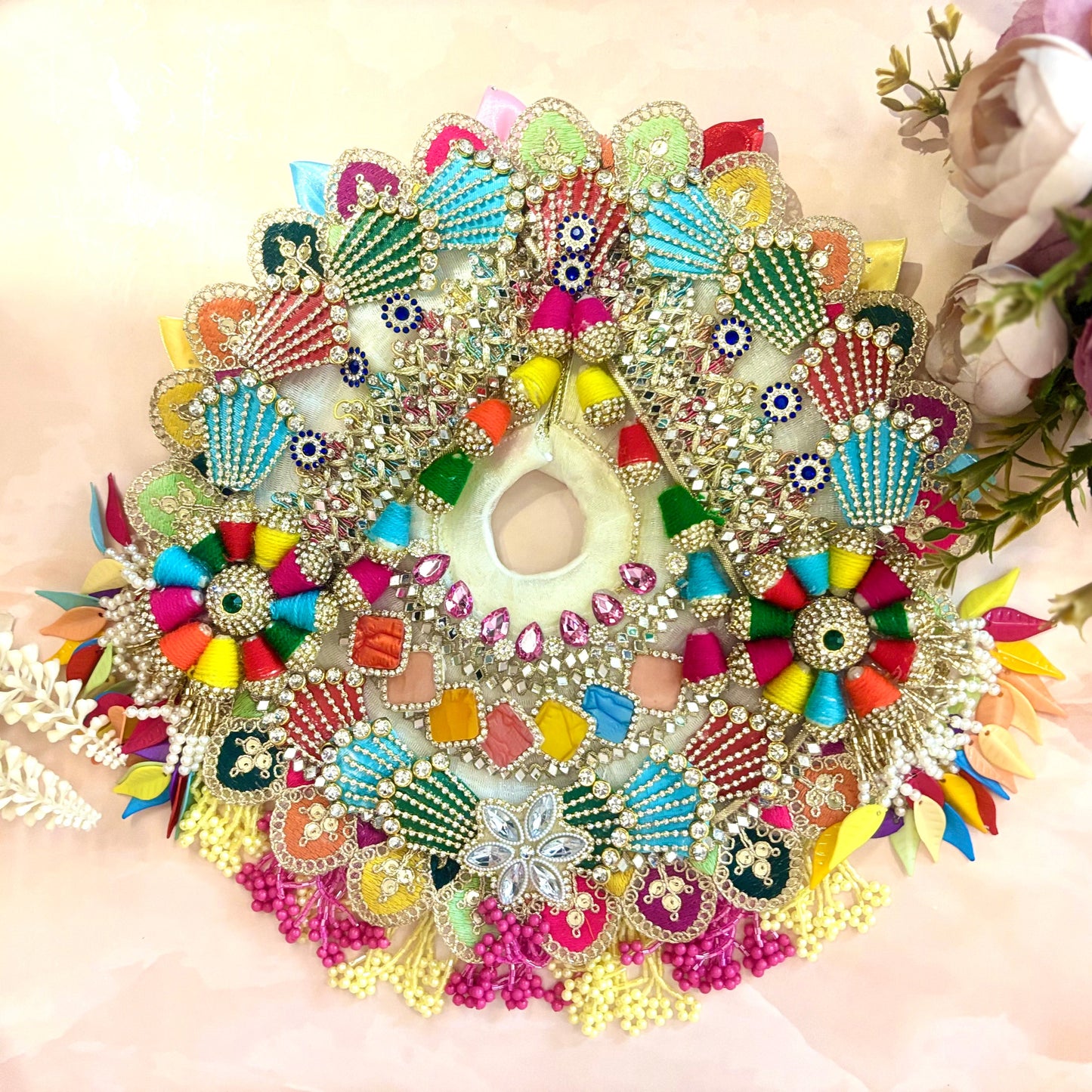 Holi Special Rajrang Laddu Gopal Dress