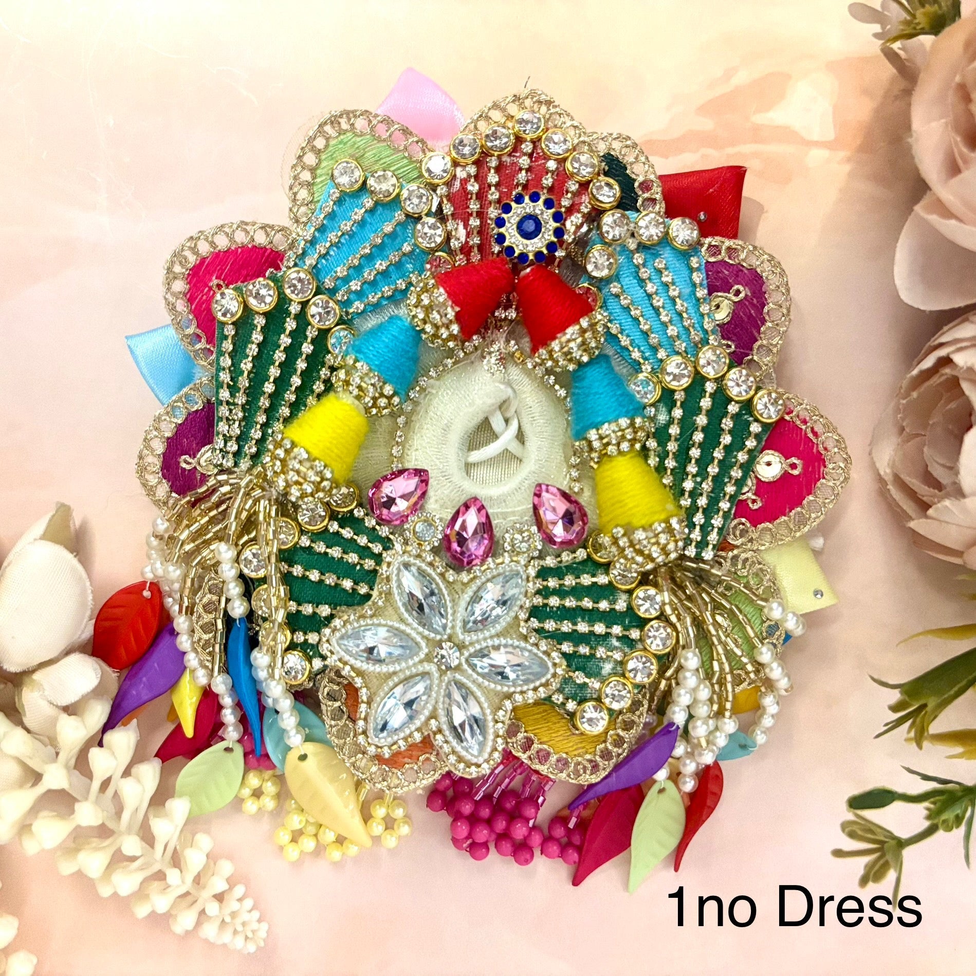 Holi Special Rajrang Laddu Gopal Dress