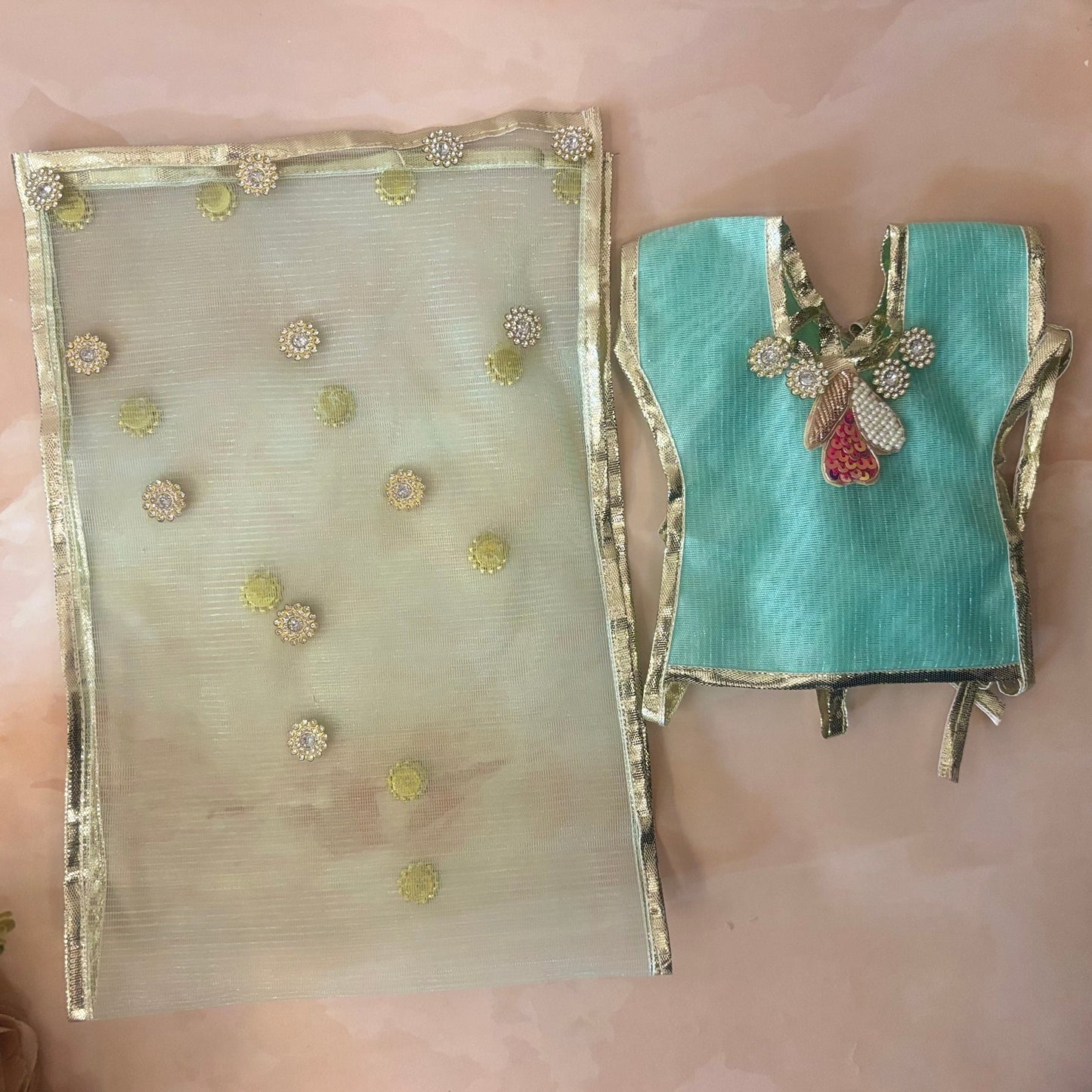 Padmaraga Mata Rani Dress