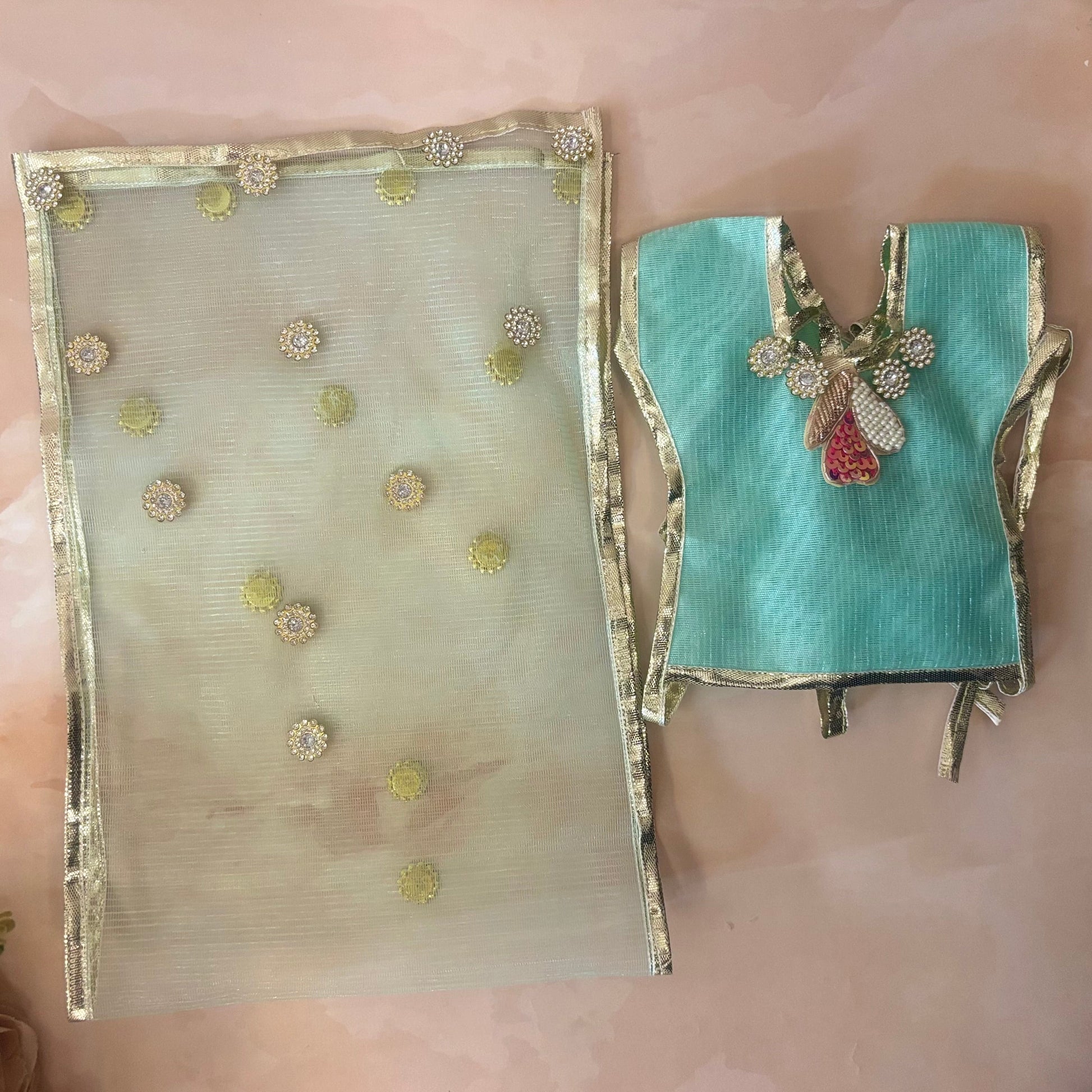 Padmaraga Mata Rani Dress