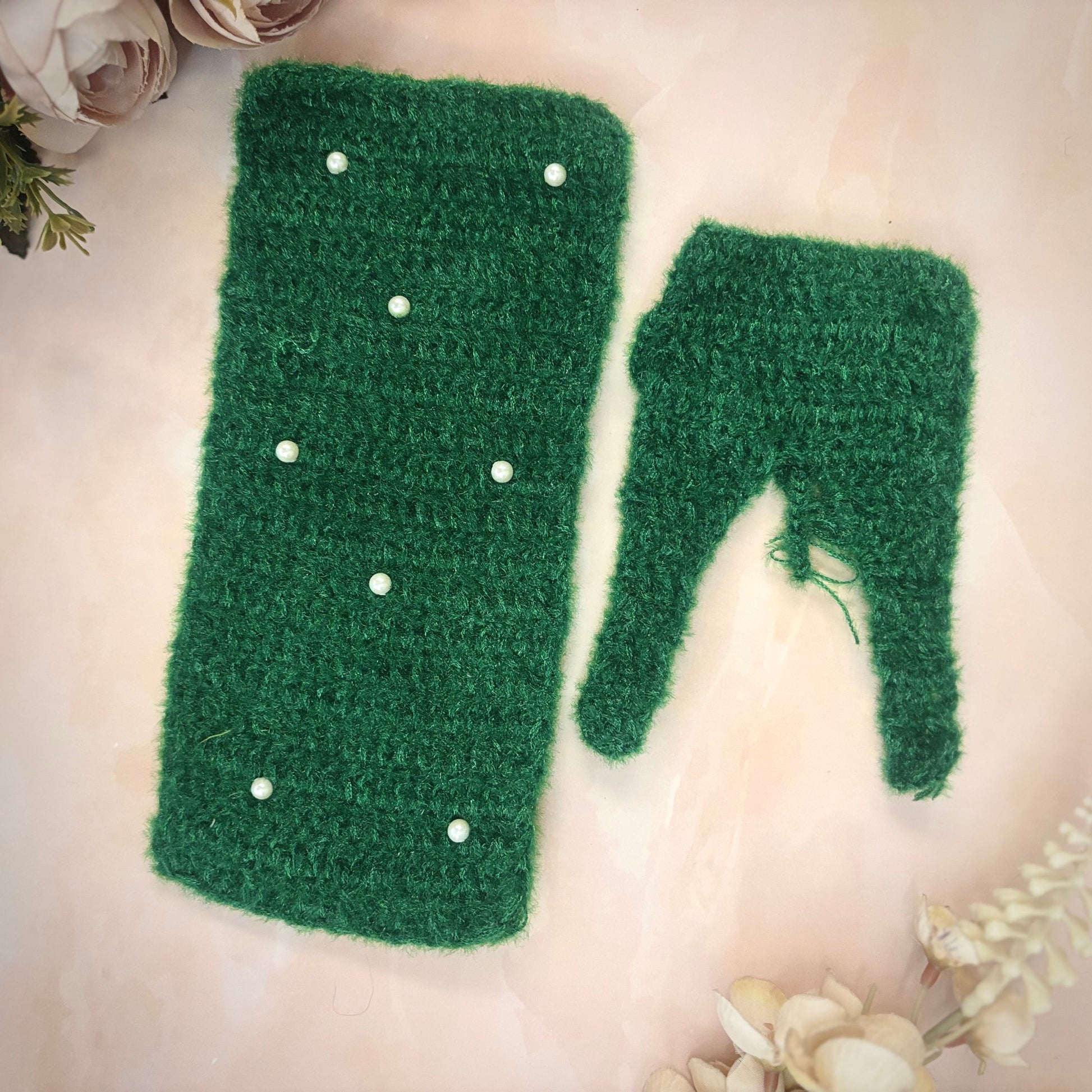 Harit Pearl Woollen Mata Rani Dress