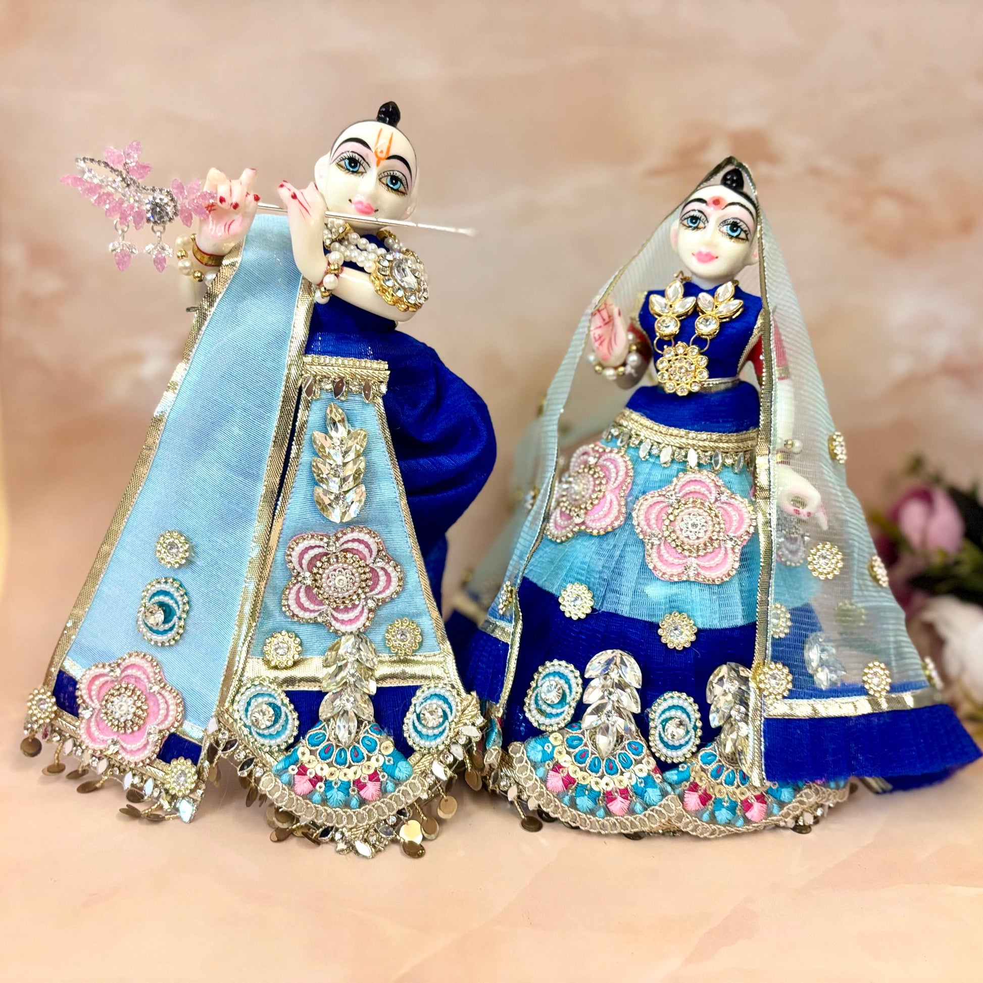 Neelamber Radhe Krishna Dress