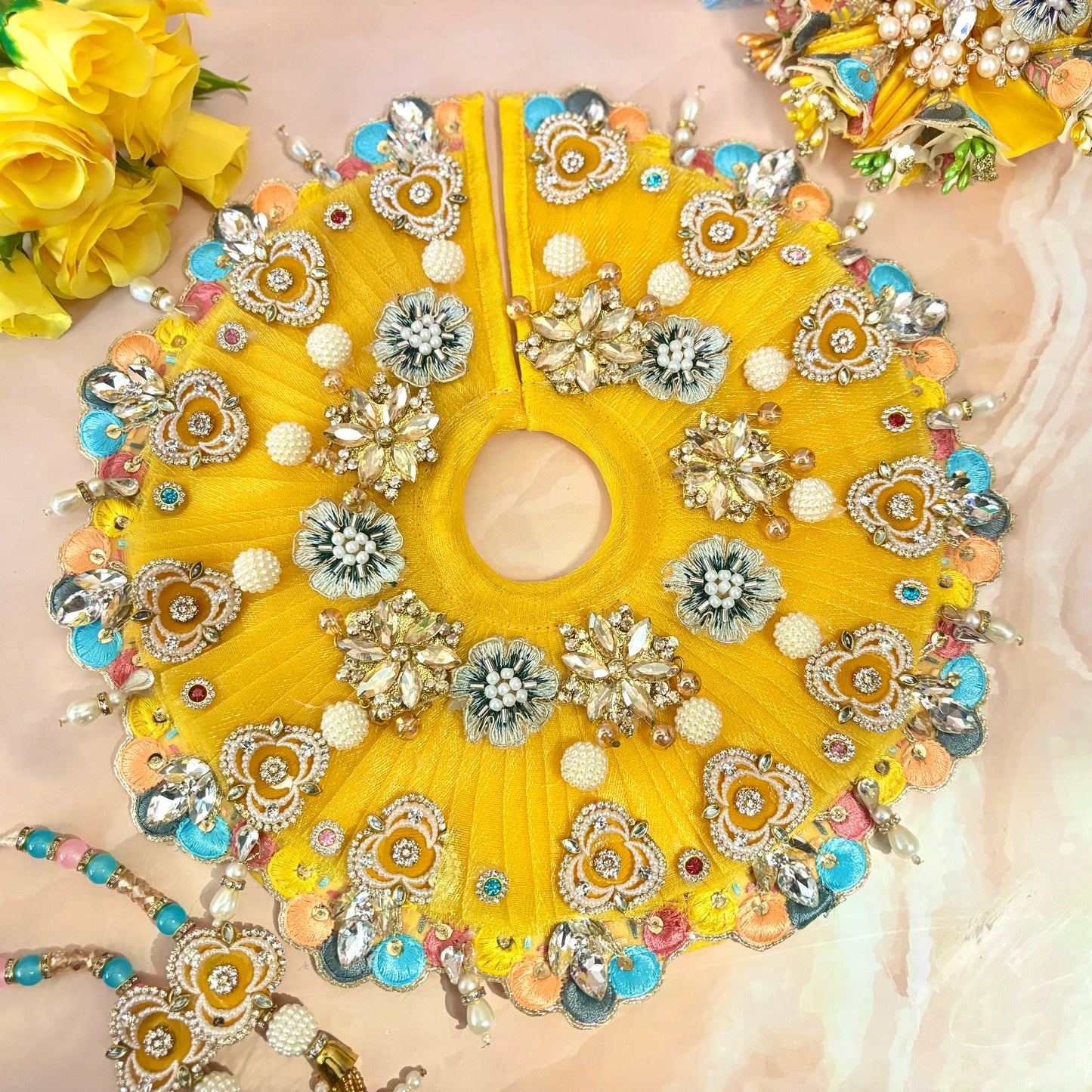 Surya Pushp Ratna Laddu Gopal Dress