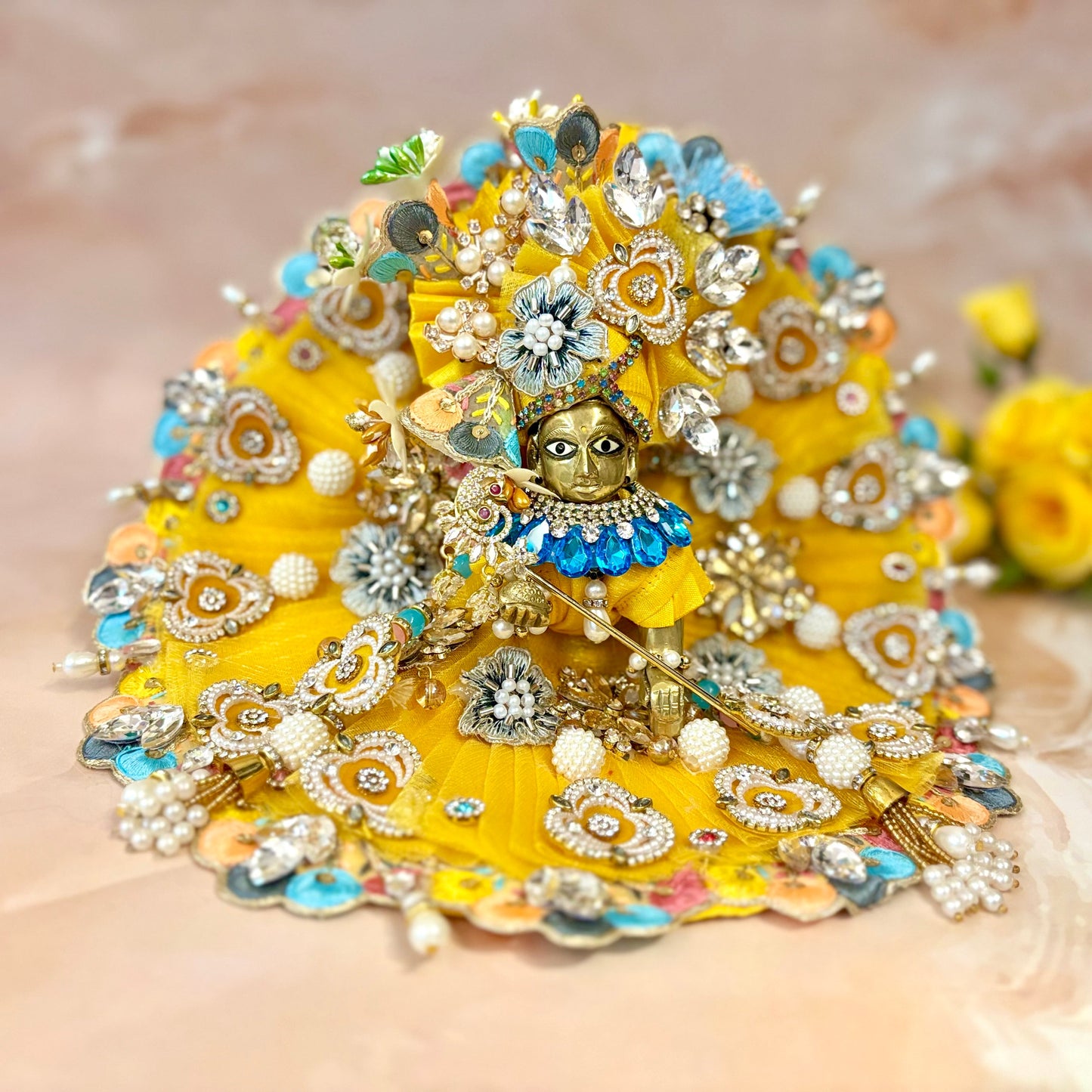 Surya Pushp Ratna Laddu Gopal Dress