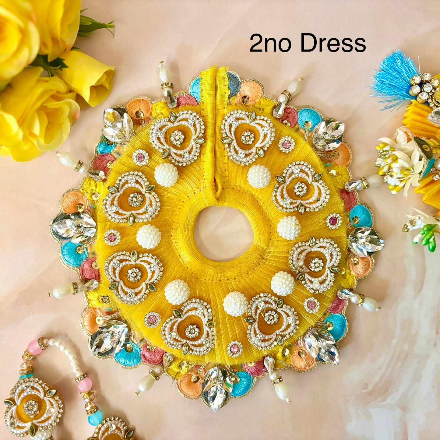 Surya Pushp Ratna Laddu Gopal Dress