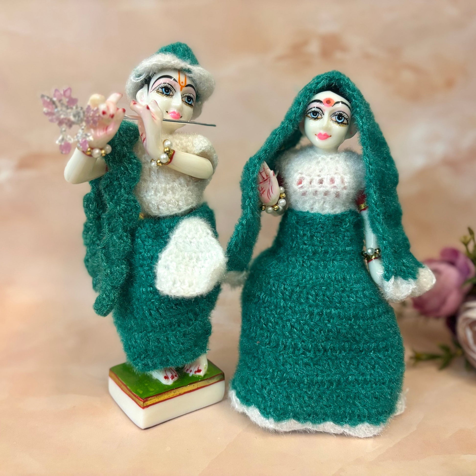 Rajsi Woollen Radha Krishna Dress