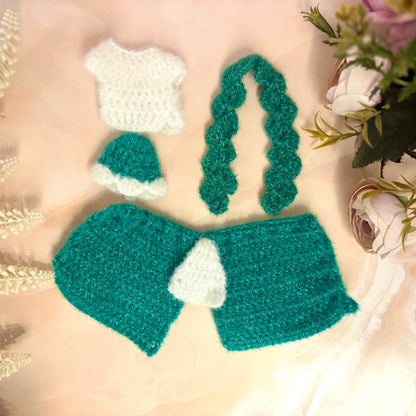 Rajsi Woollen Radha Krishna Dress