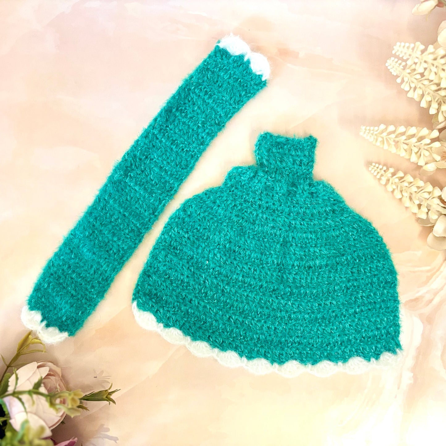 Rajsi Woollen Radha Krishna Dress