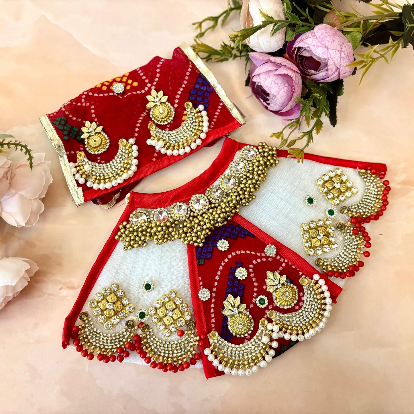 Lalit Shringar Radha Krishna Dress