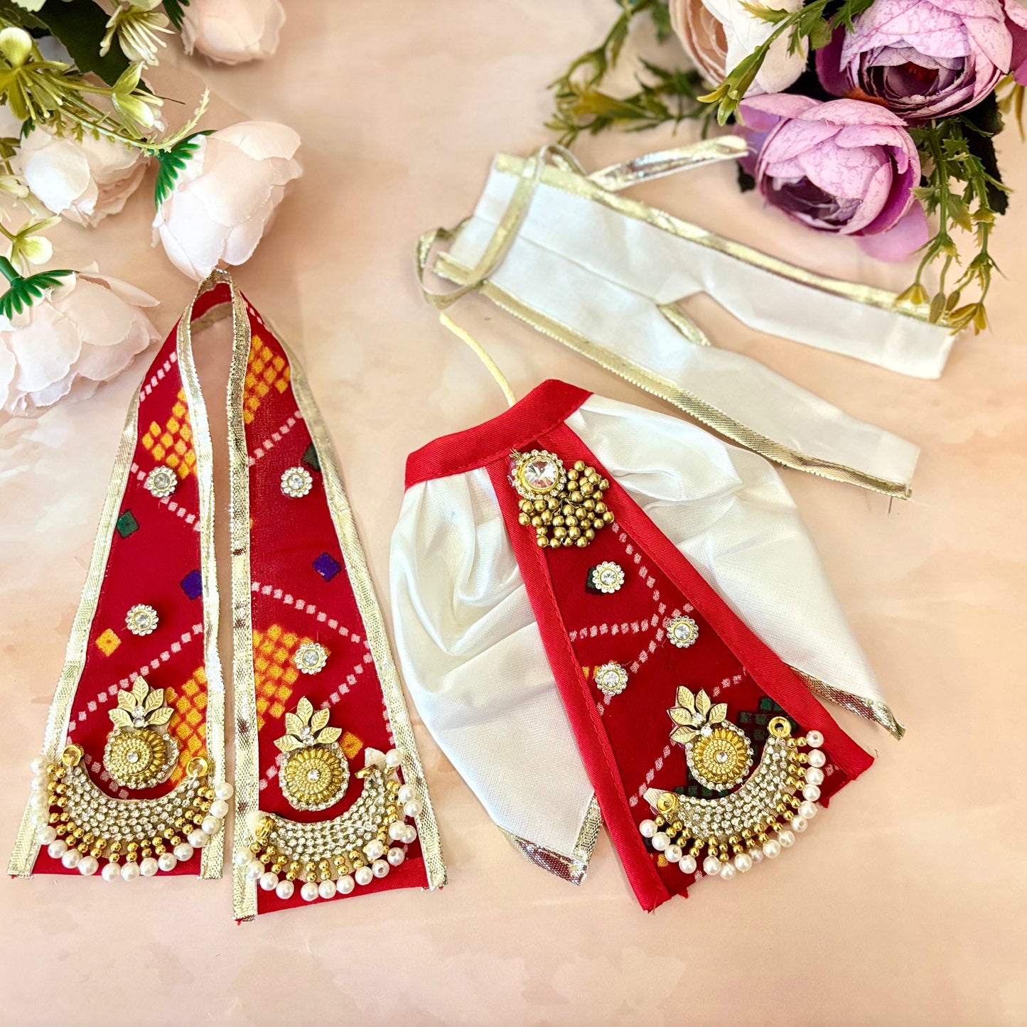 Lalit Shringar Radha Krishna Dress