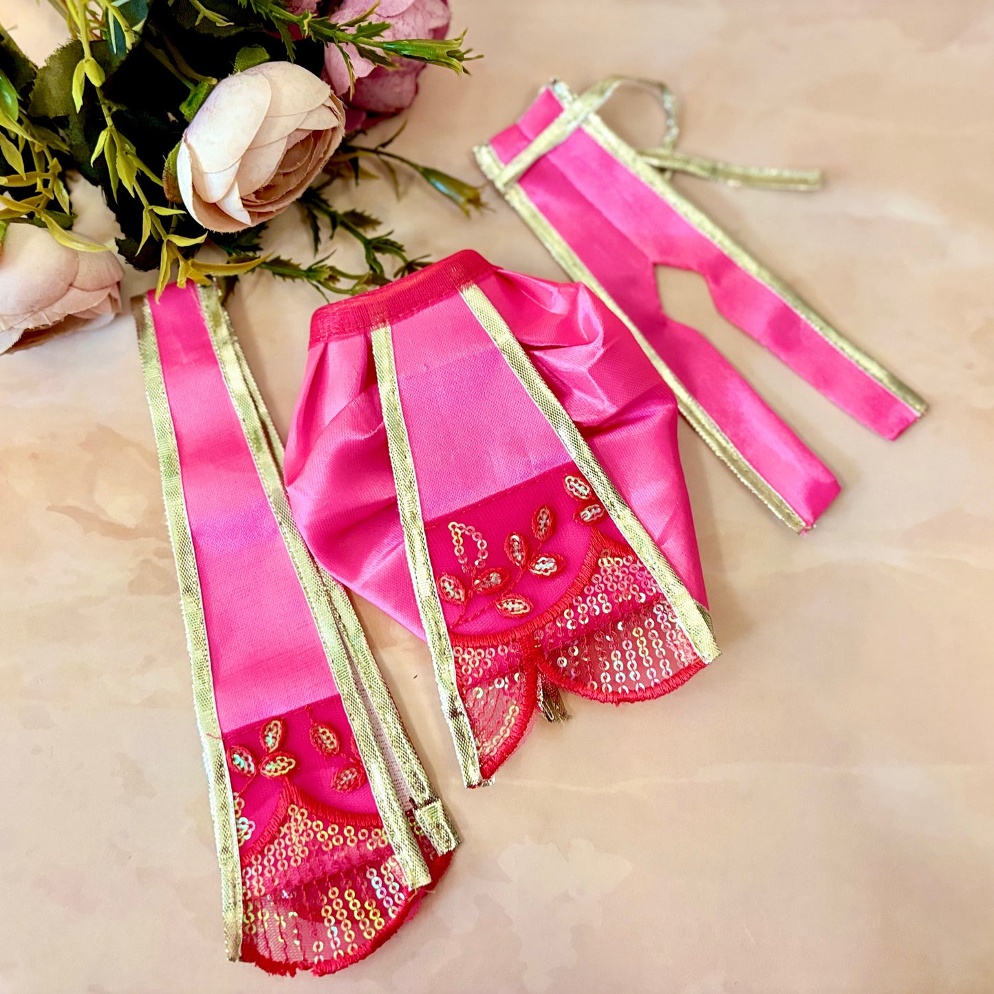 Lakshmi Shringar Radha Krishna Dress