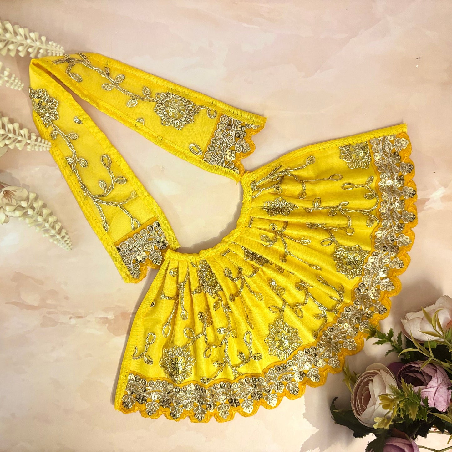 Peetambari Shringar Mata Rani Dress
