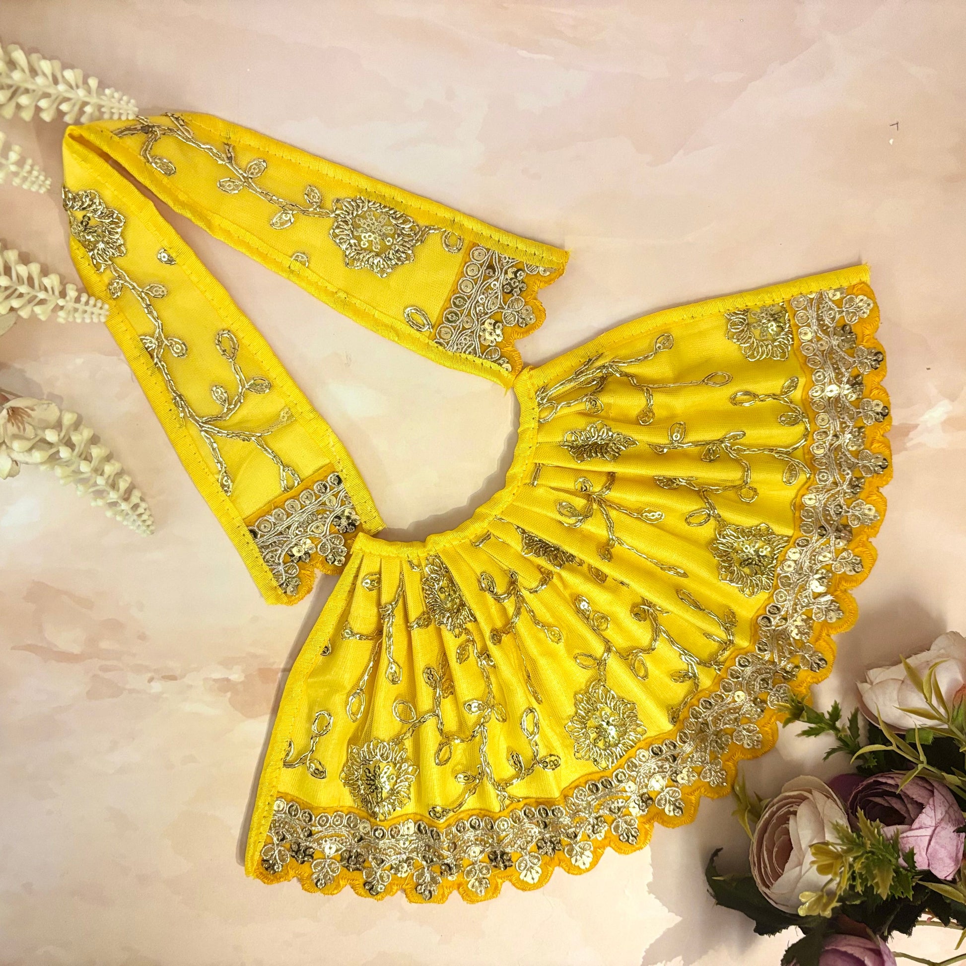 Peetambari Shringar Mata Rani Dress