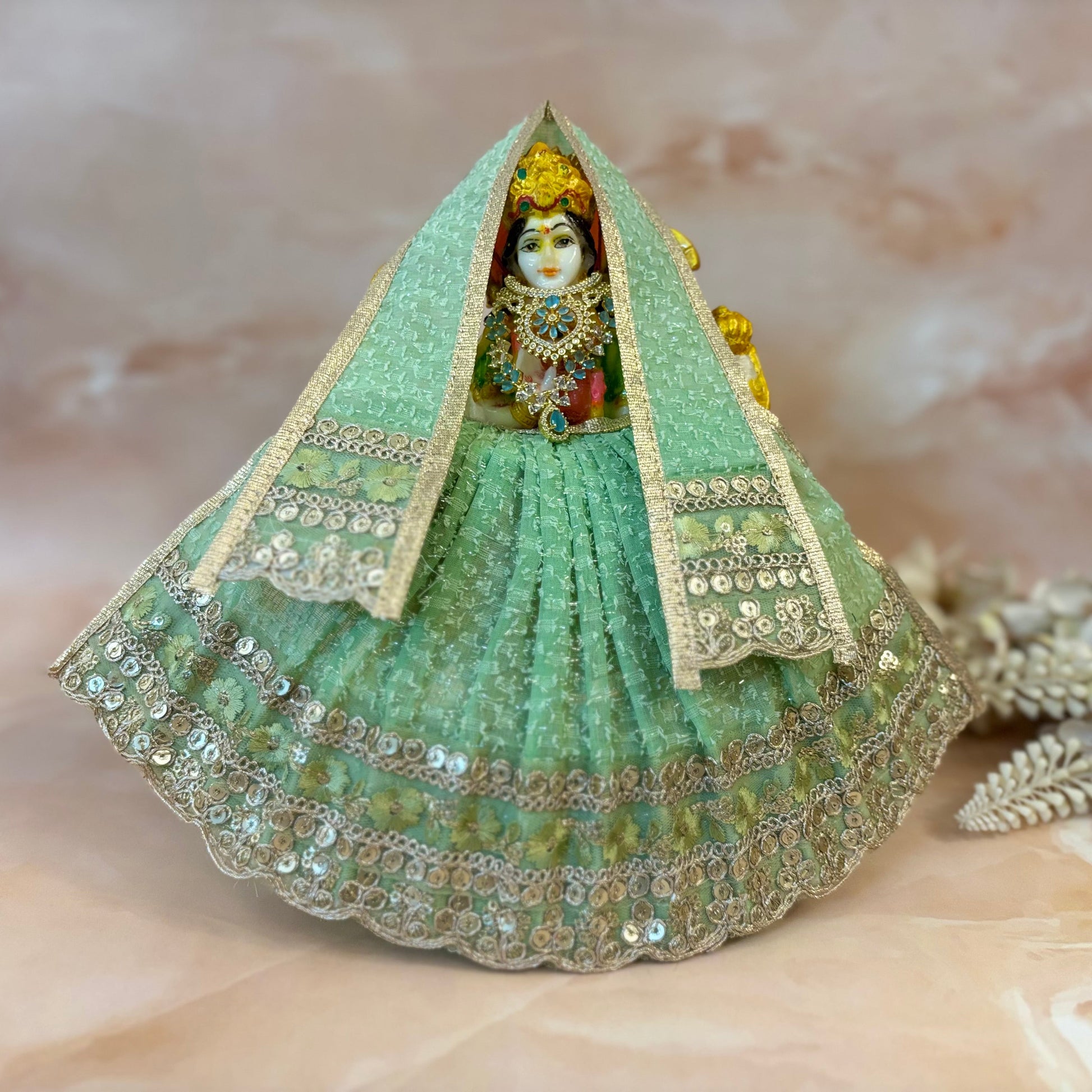 Shyamala Shringar Mata Rani Dress