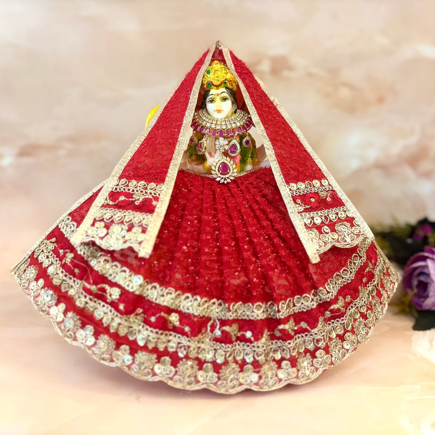 Kameshwari Mata Rani Dress