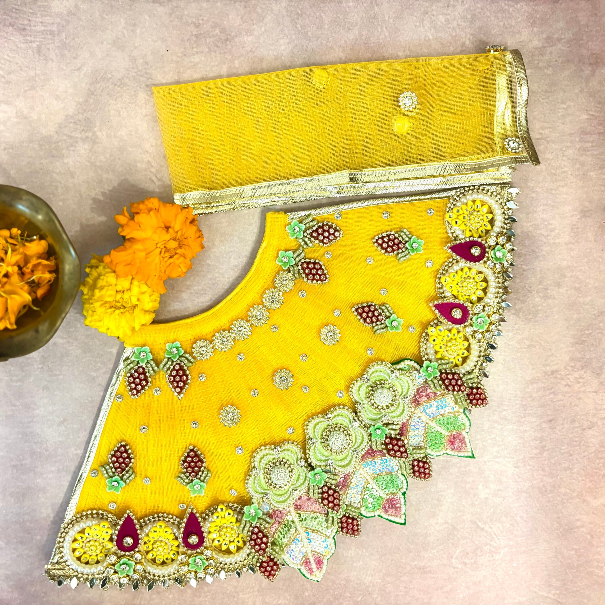 Hemvarna Shringar Mata Rani Dress