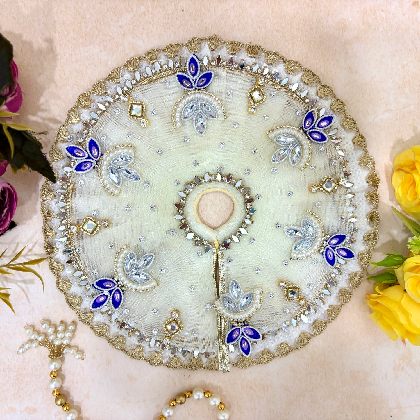 Shwet Ratnaa Laddu Gopal Dress