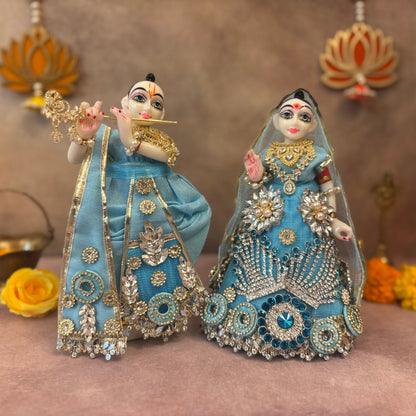 Divyaneel Radha Krishna Dress