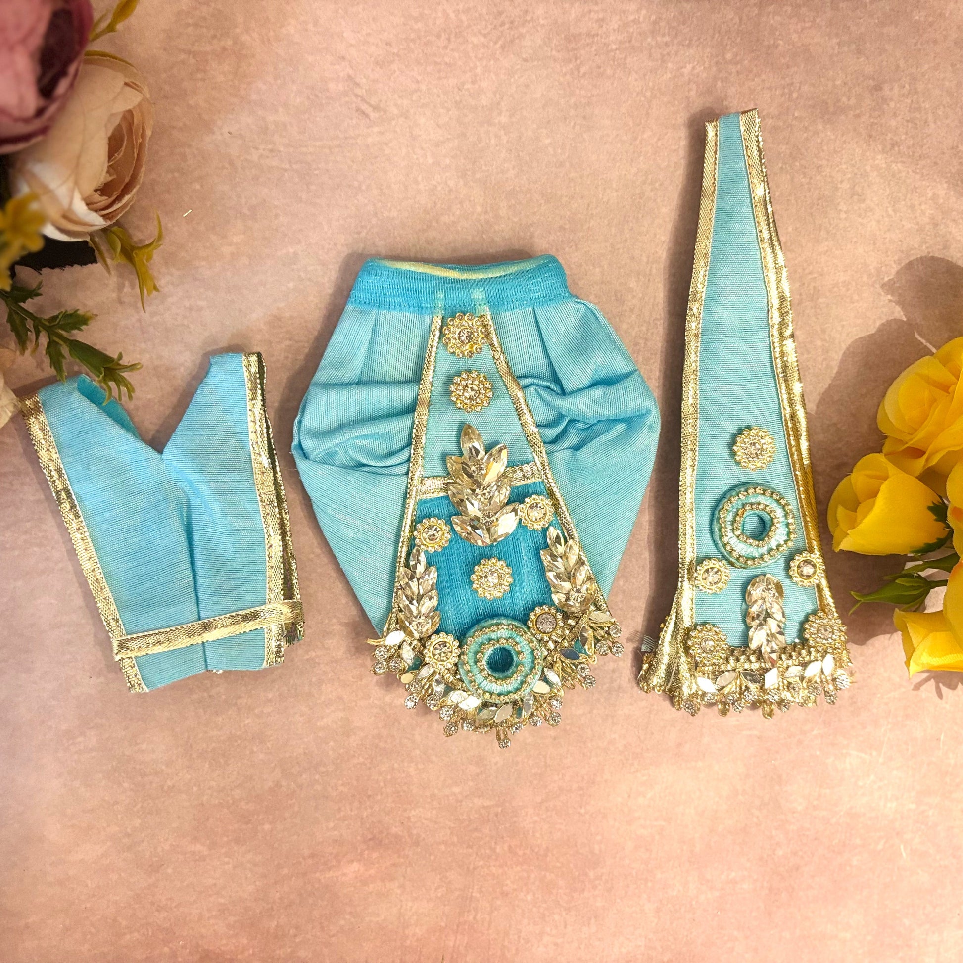 Divyaneel Radha Krishna Dress