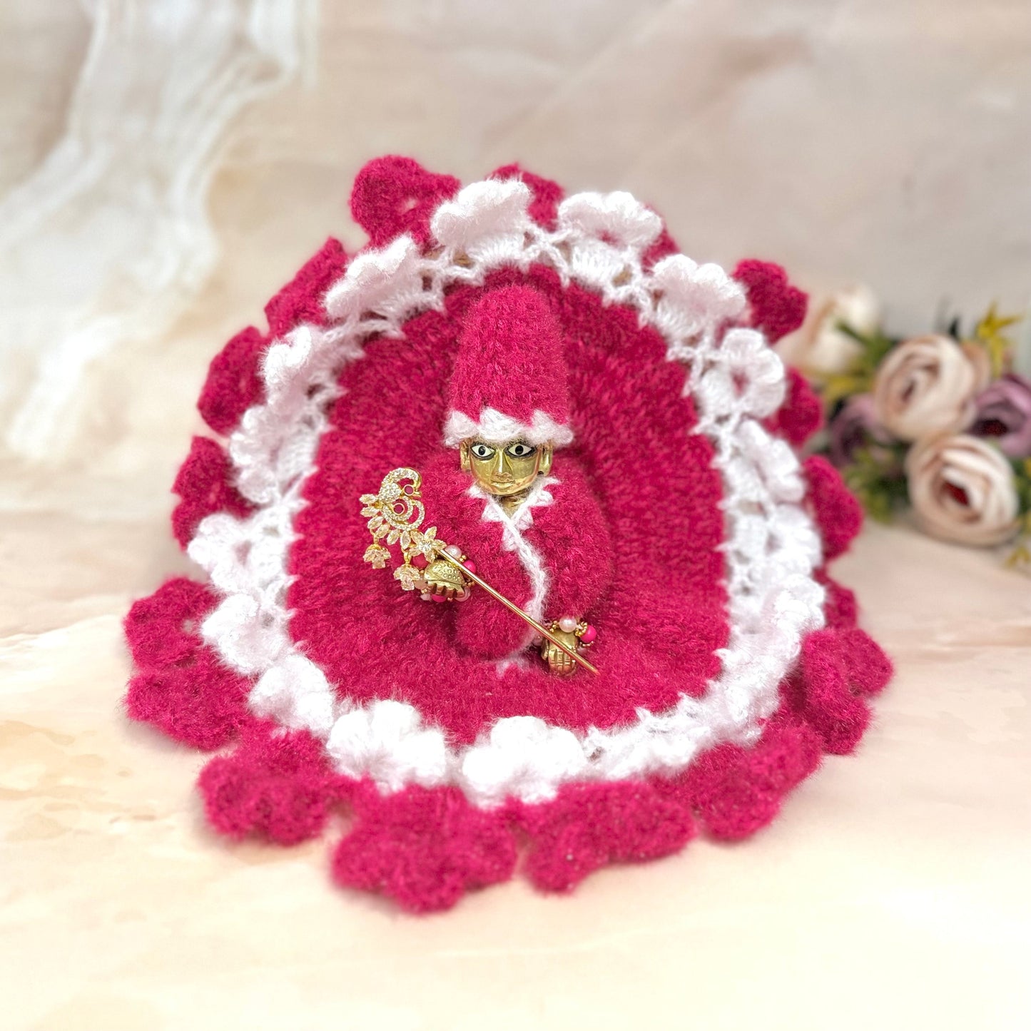 Komalvastra Woollen Laddu Gopal Dress