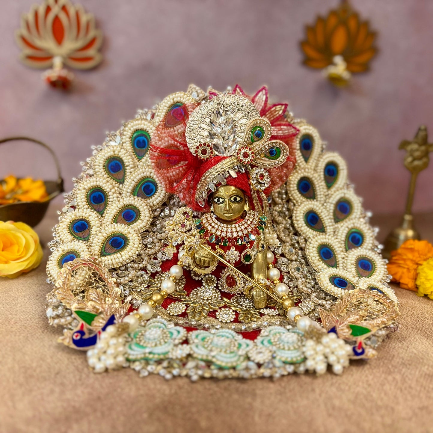 Mayurprabha Laddu Gopal Dress