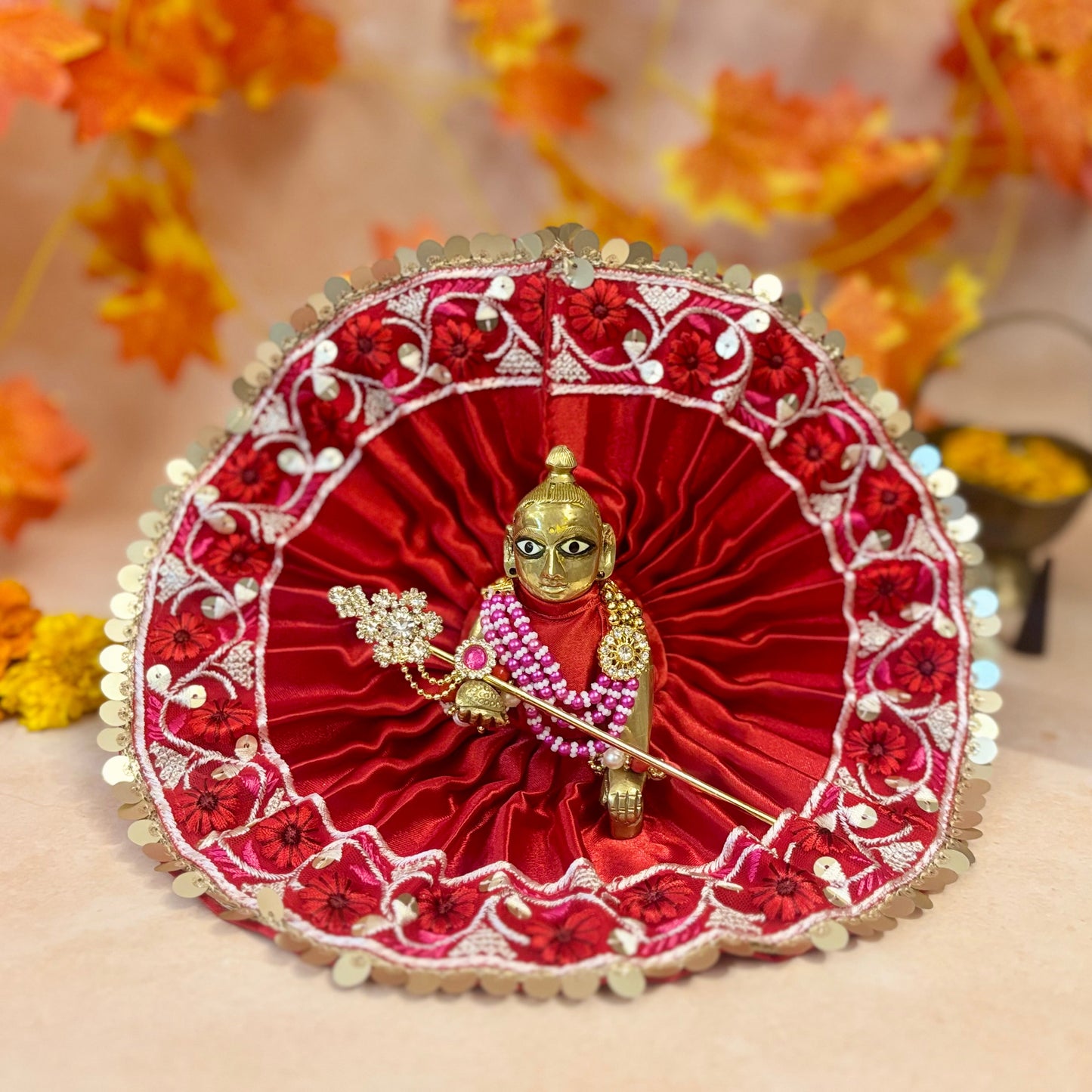 Vrinda Laddu Gopal Dress (Pack of 2)