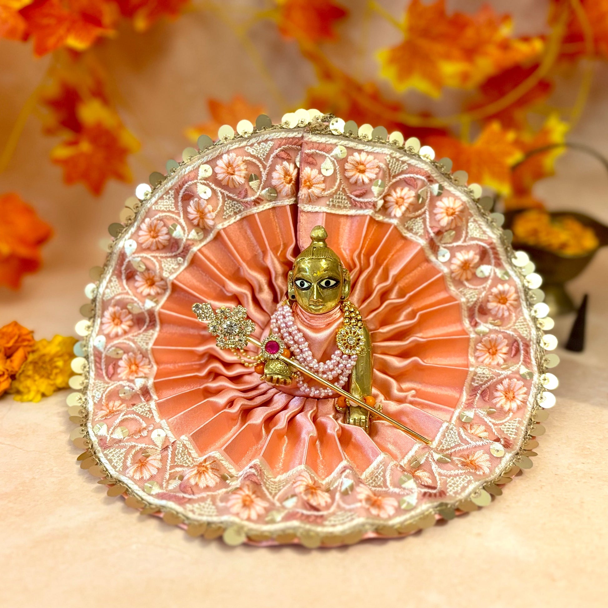 Suryam Laddu Gopal Dress (Pack of 2)